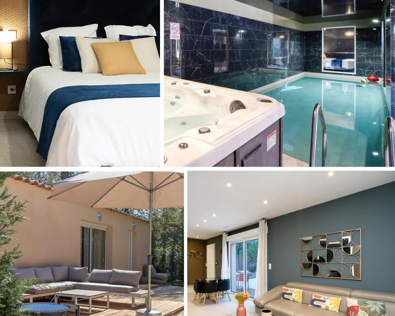 Villa 2Pers Lorgues Piscine, Spa, Hammam
